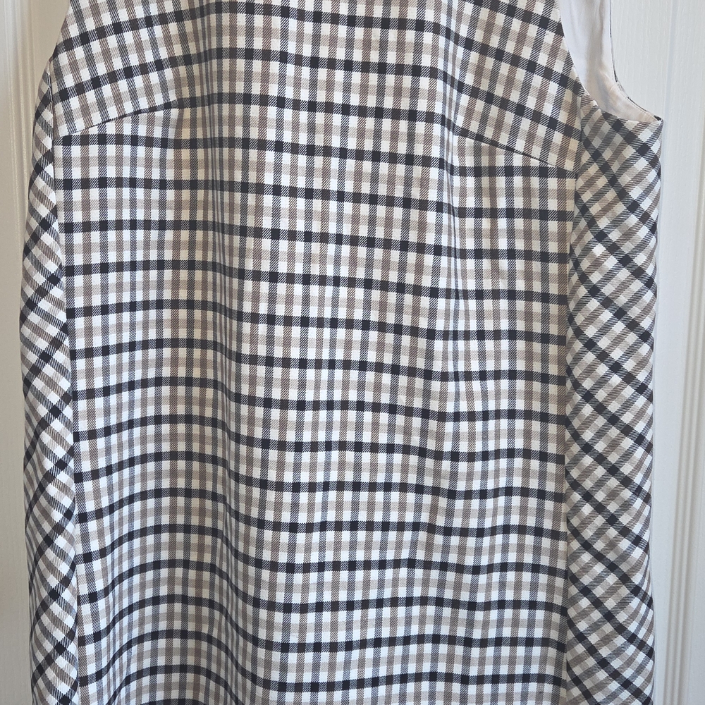 Ann Taylor Petite Plaid Dress